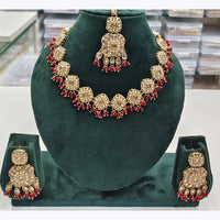 Manisha Jewellery Majestic Austrian Stone And Pearl Necklace Set For All Occassions 