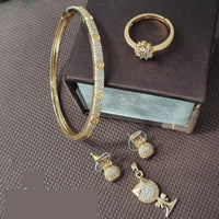 Manisha Jewellery Delicate American Diamond Combo Set