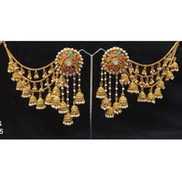 Manisha Jewellery Traditional Kanchain Earrings with Dangling Jhumkis