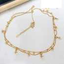 Manisha Jewellery Traditional Pota Stone and Pearl Drops Antique Kamarband