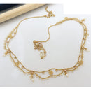 Manisha Jewellery Traditional Pota Stone and Pearl Drops Antique Kamarband