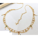 Manisha Jewellery Traditional Pota Stone and Pearl Drops Antique Kamarband