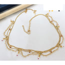 Manisha Jewellery Traditional Pota Stone and Pearl Drops Antique Kamarband