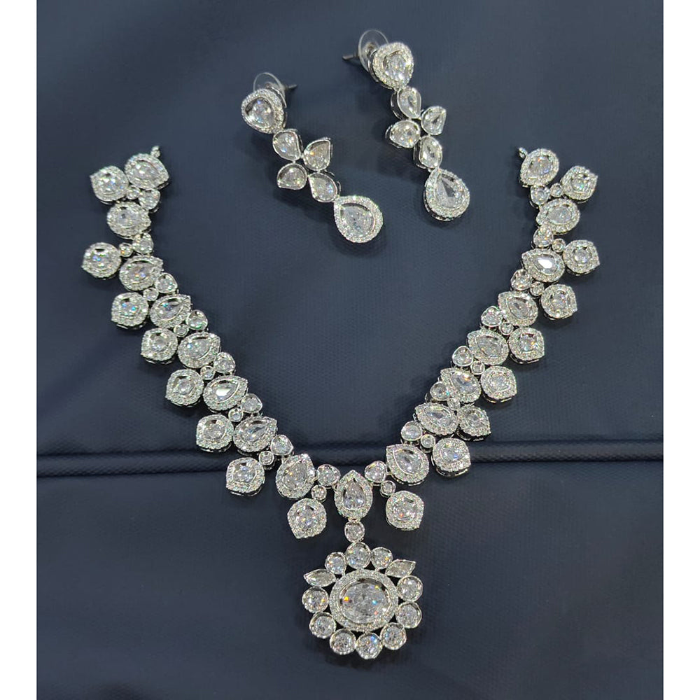 Manisha Jewellery Elegant Crystal Necklace Set
