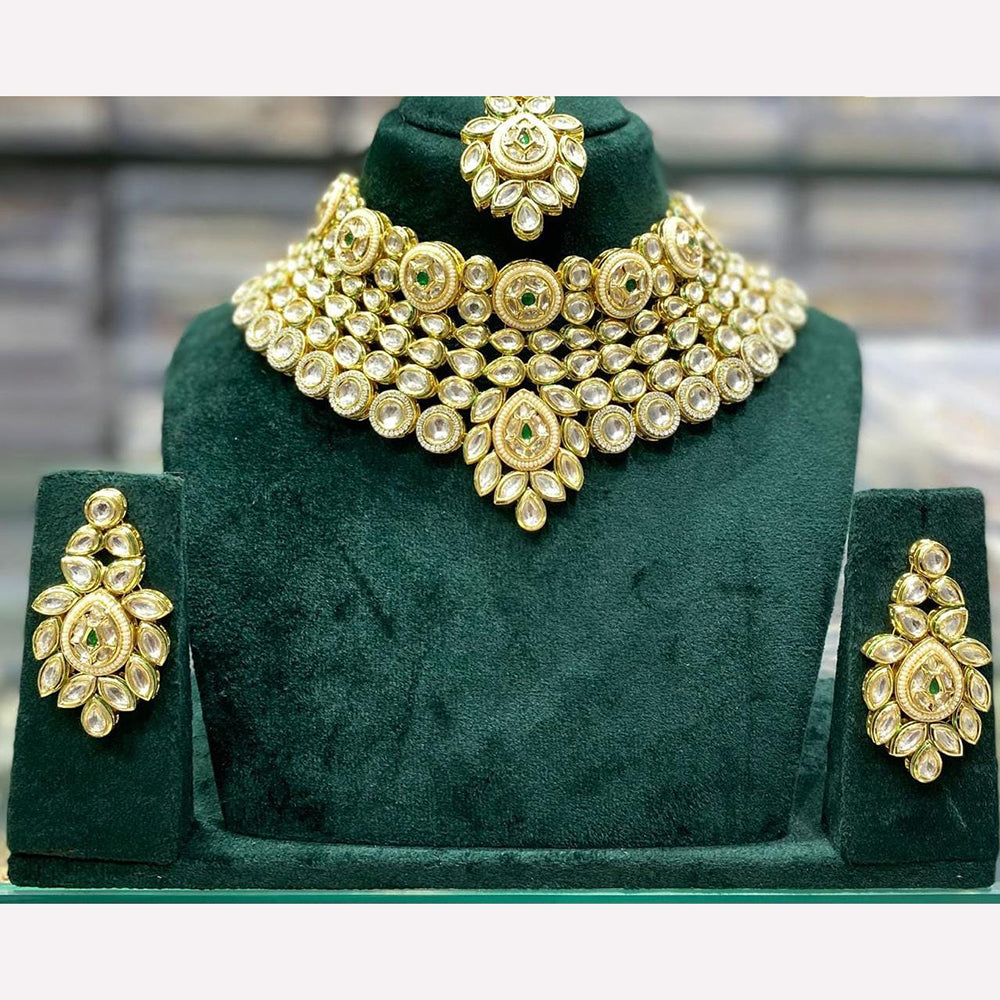 Manisha Jewellery Elegant Vibes Kundan And Pearl Necklace Set