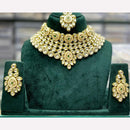 Manisha Jewellery Elegant Vibes Kundan And Pearl Necklace Set