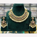 Manisha Jewellery Elegant Vibes Kundan And Pearl Necklace Set
