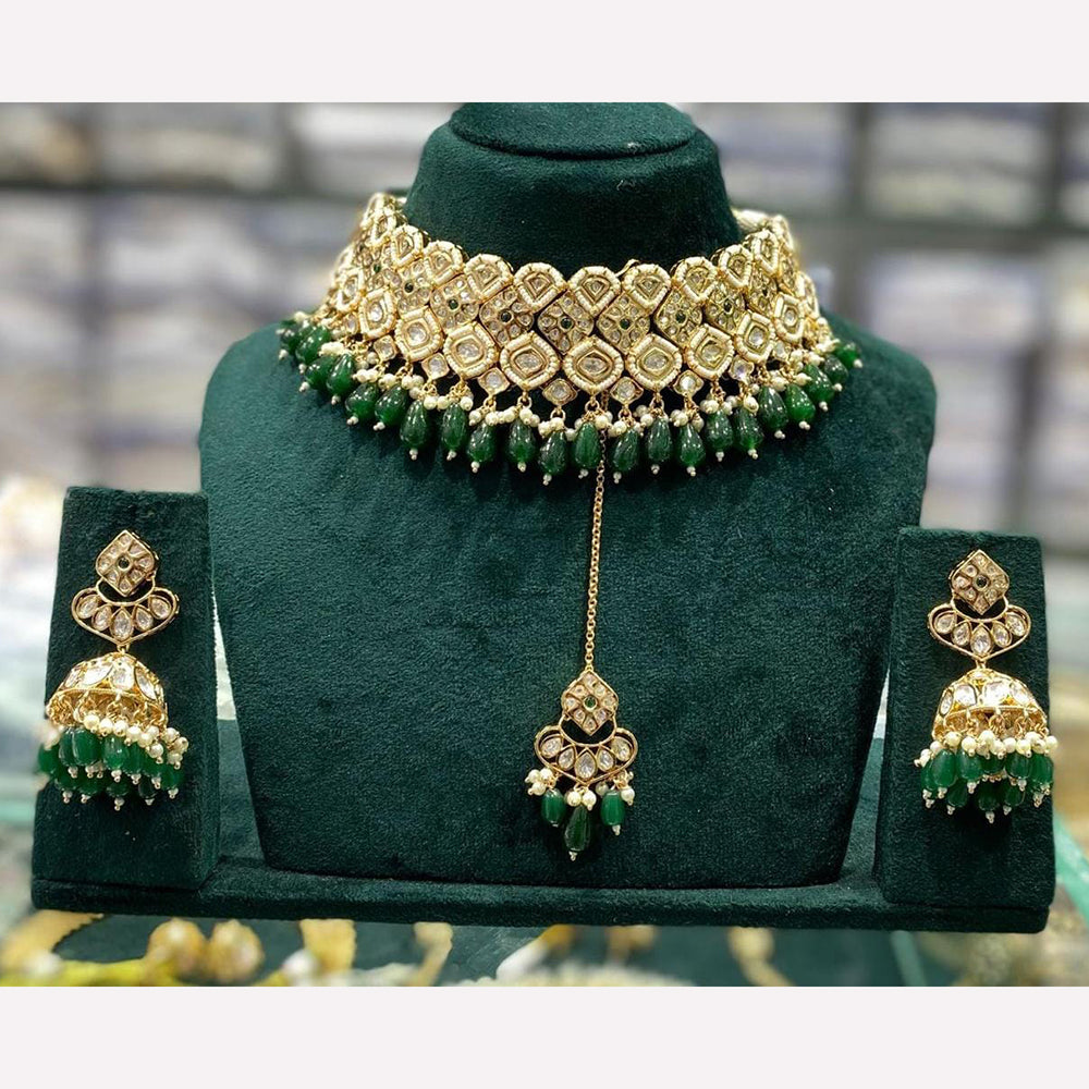 Manisha Jewellery Elegant Vibes Kundan And Pearl Necklace Set