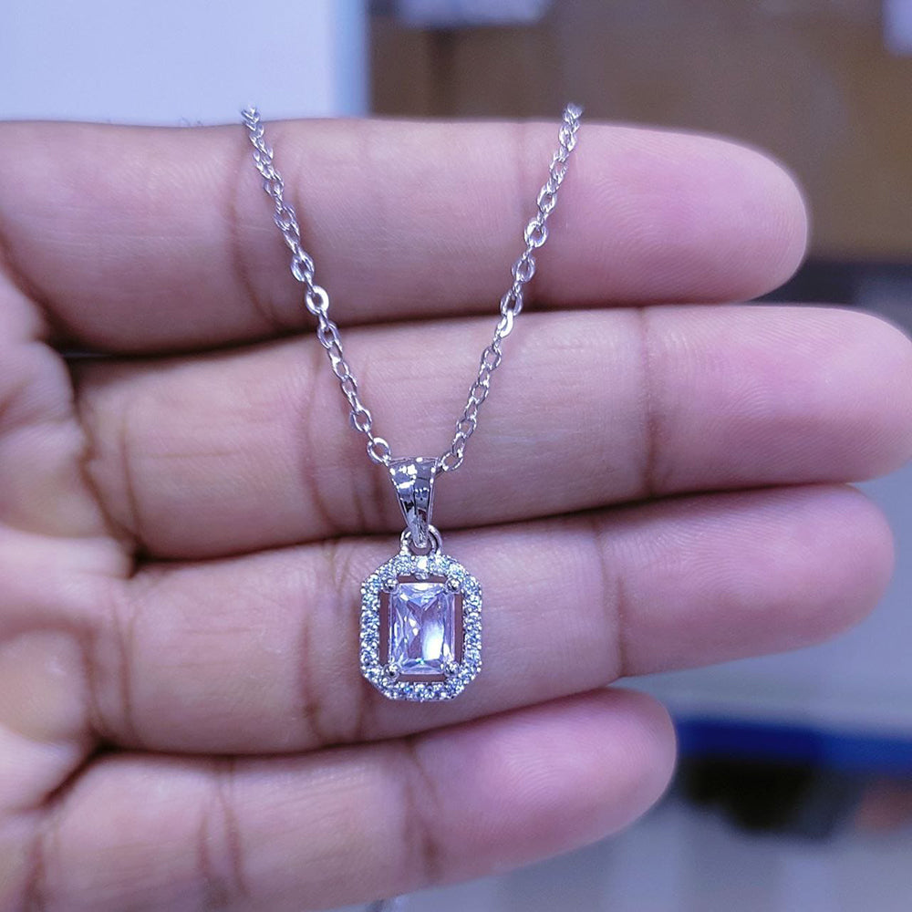 Manisha Jewellery Antique Glow Austrian Diamond Pendant Set