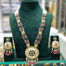 Manisha Jewellery Elegance Pota Stone Pearl And Beads Necklace Set