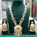 Manisha Jewellery Elegance Pota Stone Pearl And Beads Necklace Set