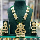 Manisha Jewellery Elegance Pota Stone Pearl And Beads Necklace Set
