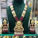 Manisha Jewellery Elegance Pota Stone Pearl And Beads Necklace Set