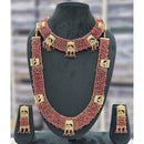 Manisha Jewellery Refined Radiance Pearl Double Necklace Set