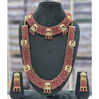 Manisha Jewellery Refined Radiance Pearl Double Necklace Set