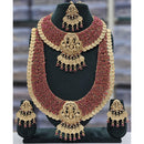Manisha Jewellery Refined Radiance Pearl Double Necklace Set