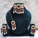 Manisha Jewellery Timeless Pota Kundan And Pearl Choker Necklace Set