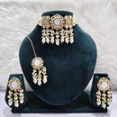 Manisha Jewellery Timeless Pota Kundan And Pearl Choker Necklace Set