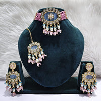 Manisha Jewellery Timeless Pota Kundan And Pearl Choker Necklace Set