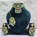 Manisha Jewellery Timeless Pota Kundan And Pearl Choker Necklace Set