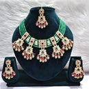 Manisha Jewellery Timeless Pota Kundan And Pearl Necklace Set