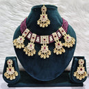 Manisha Jewellery Timeless Pota Kundan And Pearl Necklace Set