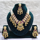 Manisha Jewellery Timeless Pota Kundan And Pearl Necklace Set