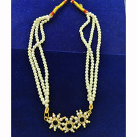 Manisha Jewellery Elegant Glow Pota Stone And Pearl Necklace