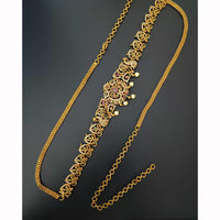 Manisha Jewellery Luxury Crysal And Austrian Stone Pearl Bridal Kamarbandh