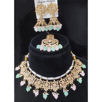 Manisha Jewellery Luxury Crystal Pearl And Beads Occasion Necklace Set