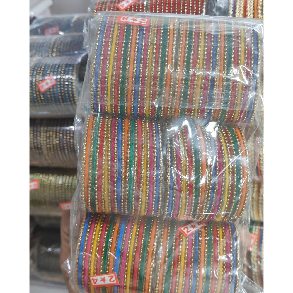 Manisha Jewellery Royal Look Multicolor Pearl Bangles Set