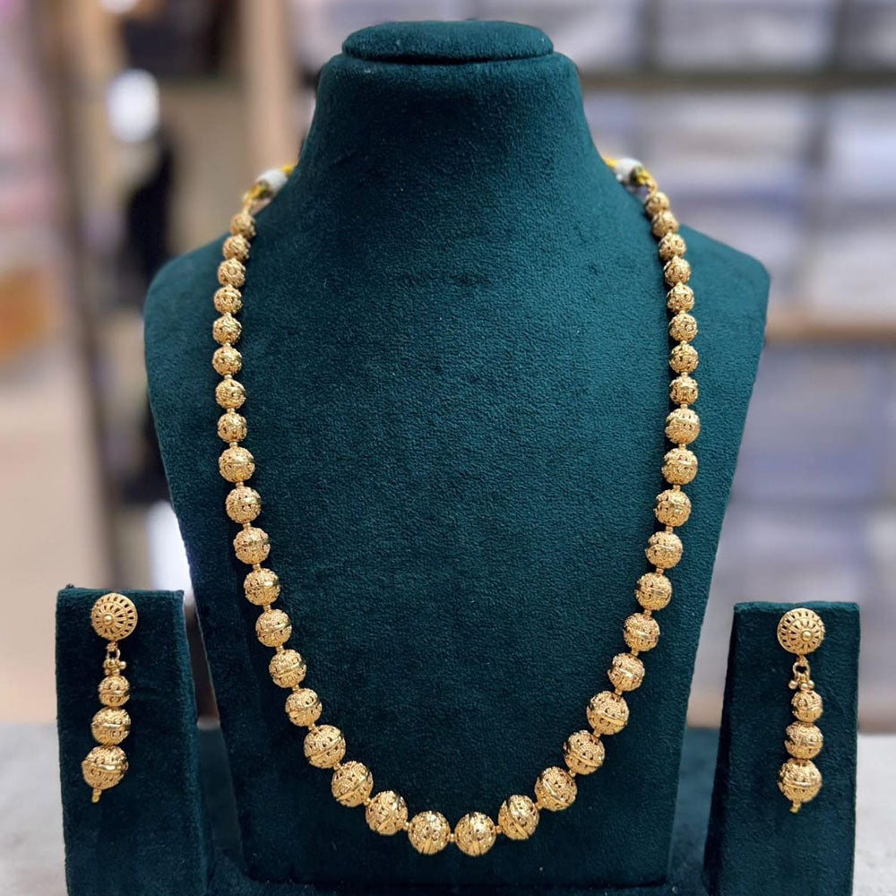 Manisha Jewellery Elegant Beaded Long Necklace Set