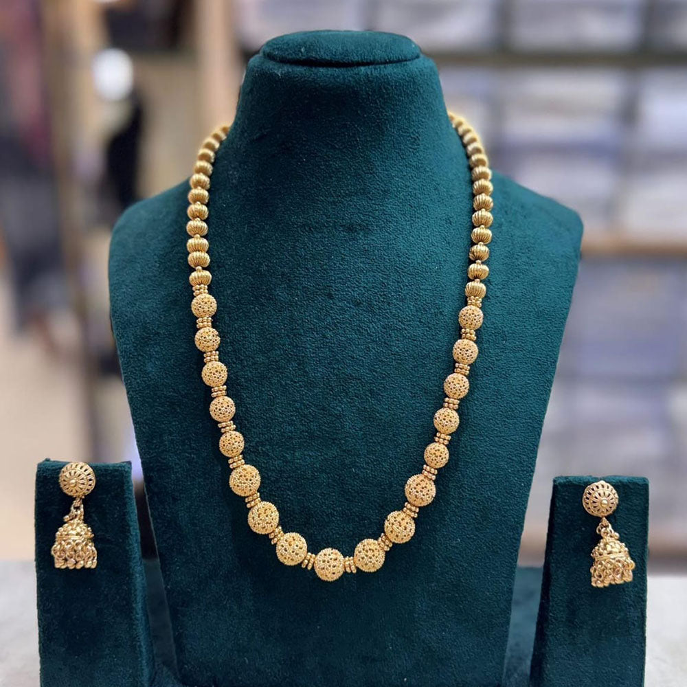 Manisha Jewellery Elegant Beaded Long Necklace Set