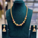 Manisha Jewellery Elegant Pota Stone And Beaded Long Necklace Set