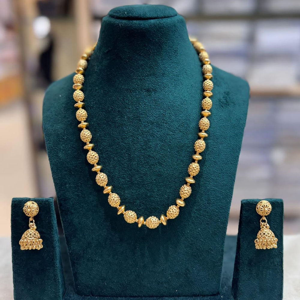 Manisha Jewellery Elegant Beaded Long Necklace Set