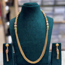 Manisha Jewellery Elegant Pota Stone And Beaded Long Necklace Set