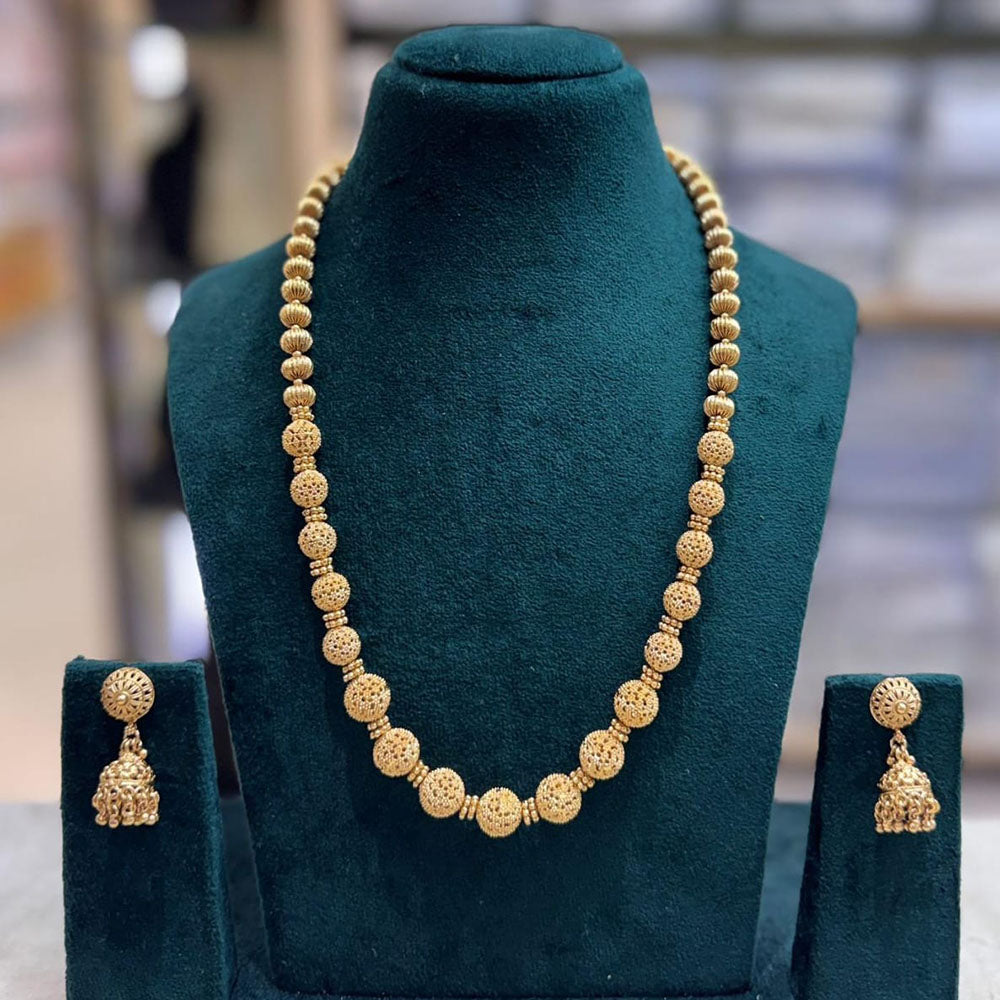 Manisha Jewellery Elegant Beaded Long Necklace Set