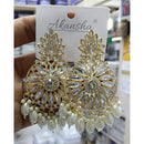 Manisha Jewellery Crystal Stone Pearl And Beads Dangler Earrings 
