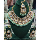 Manisha Jewellery Regal Aura Crystal Stone And Pearl Necklace Set