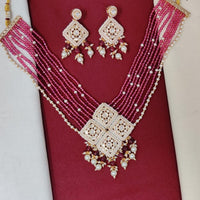 Manisha Jewellery Polki Kundan And Pearl Designer Necklace Set