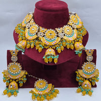 Manisha Jewellery Designer Kundan Stone And Meenakari Choker Necklace Set