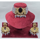 Manisha Jewellery Designer Kundan Stone And Beads Choker Necklace Set