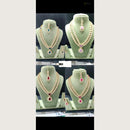 Manisha Jewellery Royal Pota Stone Designer Necklace Set