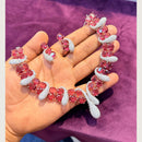 Manisha Jewellery Premium  American Diamond Designer Necklace Set