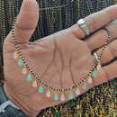 Manisha Jewellery Minimalist Stylish Crystal Stone Black Beads Mangalsutra 