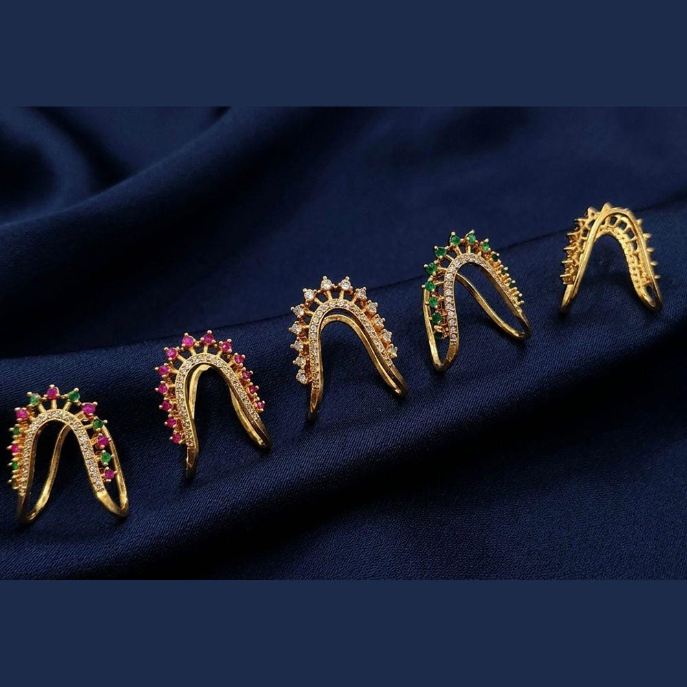 Manisha Jewellery Sparkling Austrian Stone Cocktail Ring