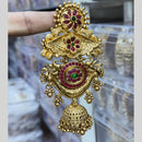 Manisha Jewellery Premium Pota Stone And Pearl Hair Accessories