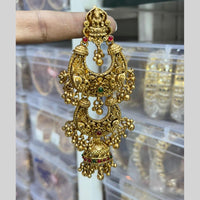 Manisha Jewellery Premium Pota Stone And Pearl Hair Accessories