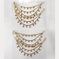 Manisha Jewellery Classic Crystal Stone And Pearl Kanchain