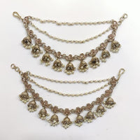Manisha Jewellery Classic Crystal Stone And Pearl Kanchain